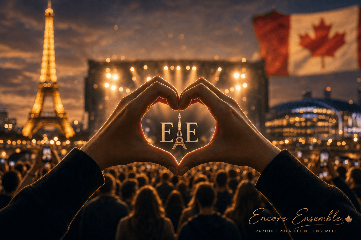 Encore Ensemble, communauté de fans de Céline Dion autour de Paris 2026